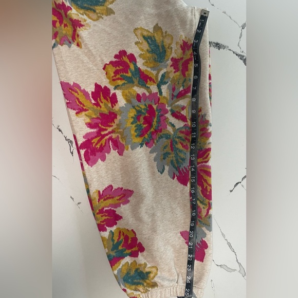 Anthropologie Saturday Sunday Camilla Floral Joggers (L) - Picture 8 of 9